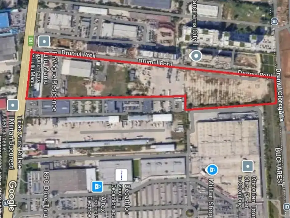 Teren de inchiriat Iuliu Maniu Sector 6 principala